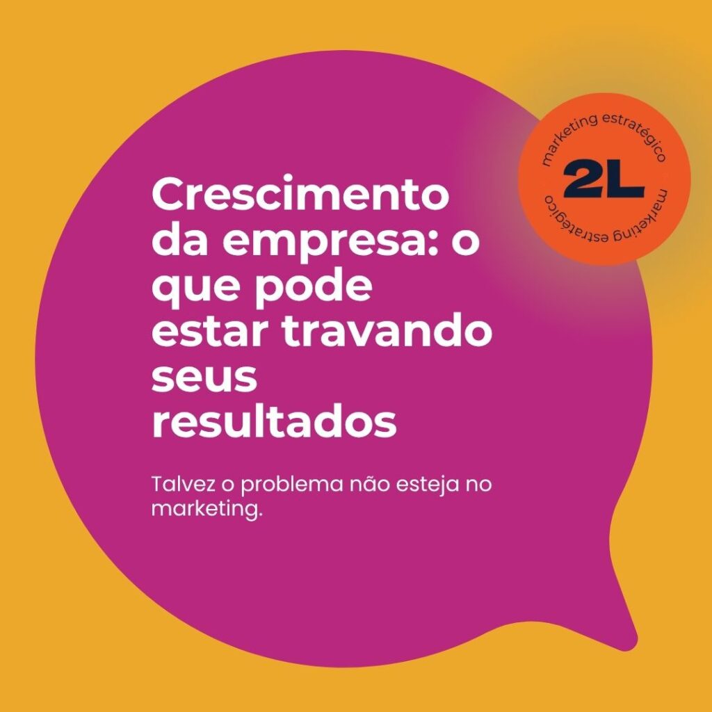 Crescimento da empresa: o problema pode estar fora do marketing
